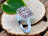 Avani Jewellers Silver Ladies Fancy Ring - 3.14, 11