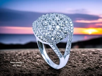 Avani Jewellers Silver Ladies Fancy Ring - 5.22, 15