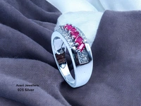 Avani Jewellers Silver Ladies Fancy Ring - 3.24, 9