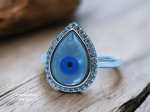 Avani Jewellers Silver Ladies Fancy Ring - 4.19, 13