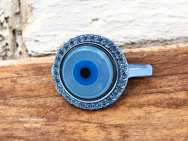 Avani Jewellers Silver Ladies Fancy Ring - 3.96, 14