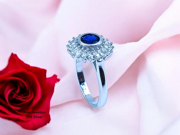 Avani Jewellers Silver Ladies Fancy Ring - 3.69, 11