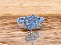 Avani Jewellers Silver Ladies Fancy Ring - 3.71, 18
