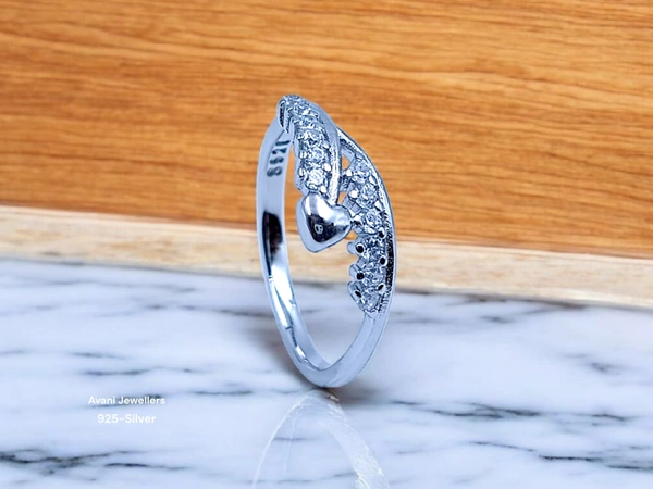 Avani Jewellers Silver Ladies Fancy Ring - 1.73, 12