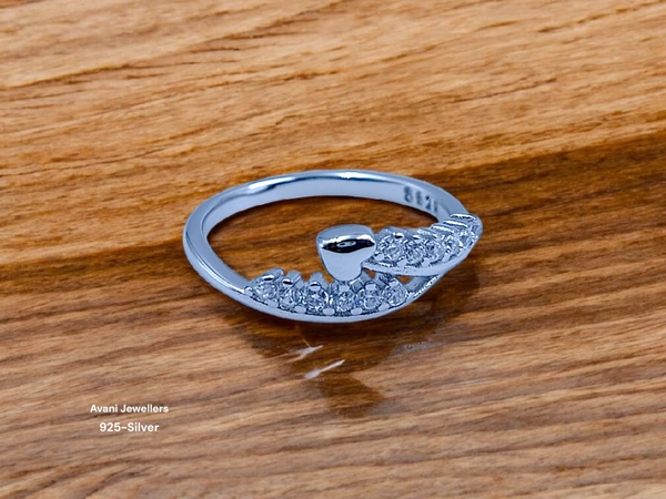 Avani Jewellers Silver Ladies Fancy Ring - 1.73, 12