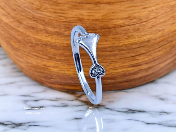 Avani Jewellers Silver Ladies Fancy Ring - 1.49, 17