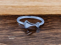 Avani Jewellers Silver Ladies Fancy Ring - 1.49, 17