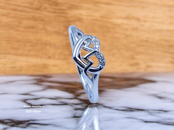 Avani Jewellers Silver Ladies Fancy Ring - 2.05, 16