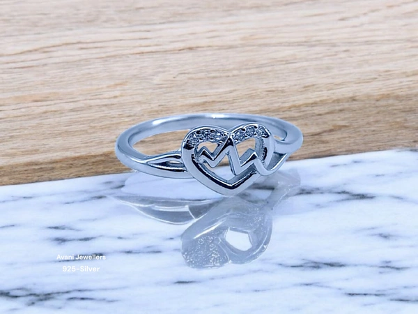 Avani Jewellers Silver Ladies Fancy Ring - 2.05, 16