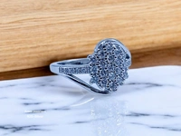 Avani Jewellers Silver Ladies Fancy Ring - 4.2, 14