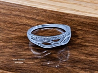 Avani Jewellers Silver Ladies Fancy Ring - 2.27, 17