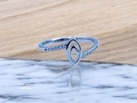 Avani Jewellers Silver Ladies Fancy Ring - 1.53, 15