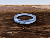 Avani Jewellers Silver Ladies Fancy Ring - 2.68, 18