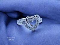 Avani Jewellers Silver Ladies Fancy Ring - 2.43, 8