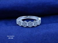 Avani Jewellers Silver Ladies Fancy Ring - 2.45, 9