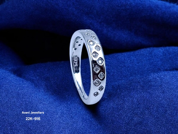 Avani Jewellers Silver Ladies Fancy Ring - 2.52, 9