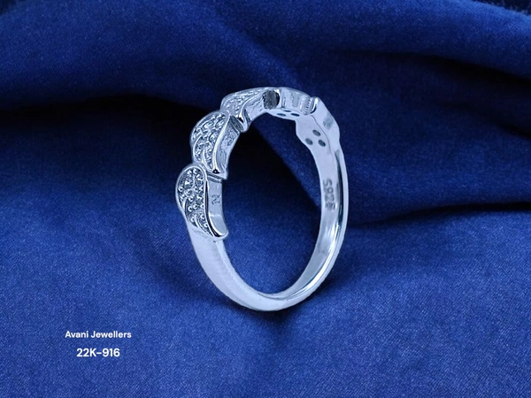 Avani Jewellers Silver Ladies Fancy Ring - 2.49, 12