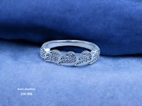 Avani Jewellers Silver Ladies Fancy Ring - 2.49, 12