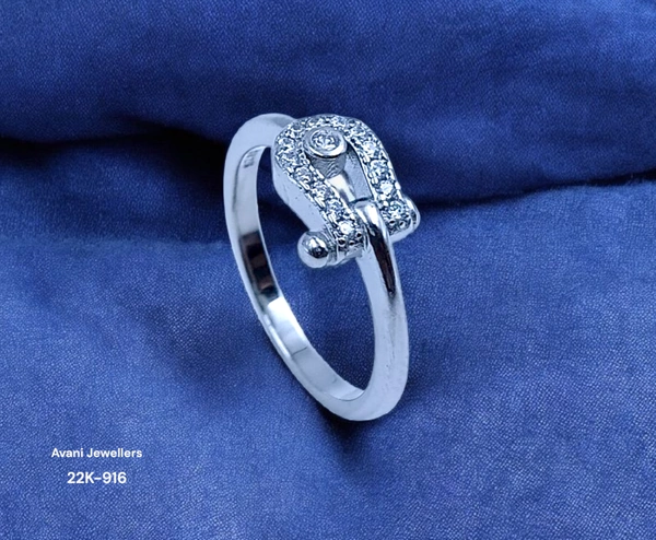 Avani Jewellers Silver Ladies Fancy Ring - 2.41, 11