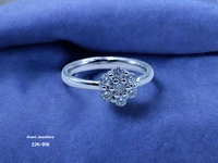 Avani Jewellers Silver Ladies Fancy Ring - 2.36, 11