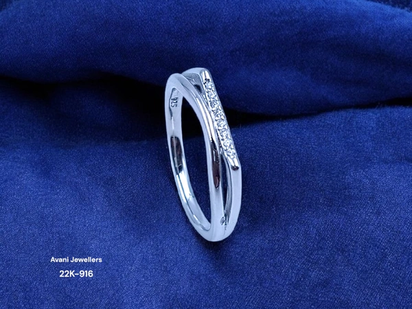 Avani Jewellers Silver Ladies Fancy Ring - 2.09, 17