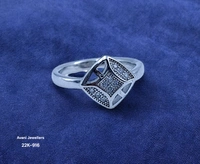 Avani Jewellers Silver Ladies Fancy Ring - 2.72, 9