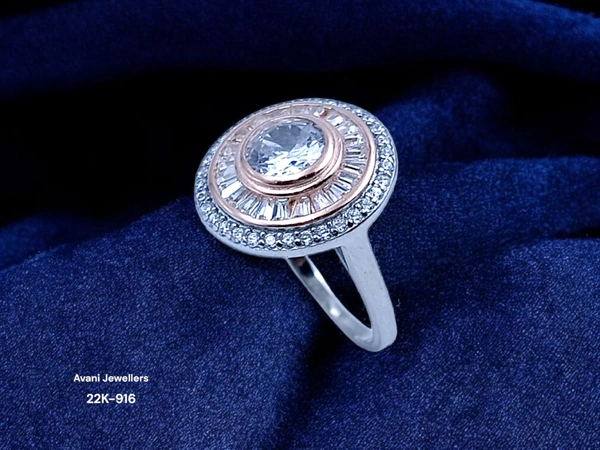 Avani Jewellers Silver Ladies Fancy Ring - 3.75, 10
