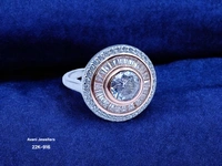 Avani Jewellers Silver Ladies Fancy Ring - 3.75, 10