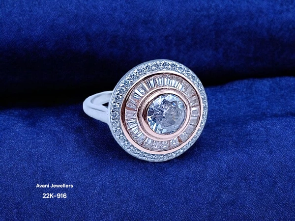 Avani Jewellers Silver Ladies Fancy Ring - 3.75, 10