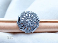 Avani Jewellers Silver Ladies Fancy Ring - 4.17, 12
