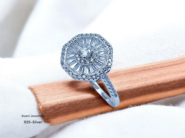 Avani Jewellers Silver Ladies Fancy Ring - 3.05, 18