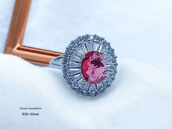 Avani Jewellers Silver Ladies Fancy Ring - 4.36, 17