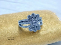 Avani Jewellers Silver Ladies Fancy Ring - 4.24, 9