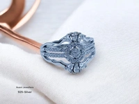 Avani Jewellers Silver Ladies Fancy Ring - 4.14, 19