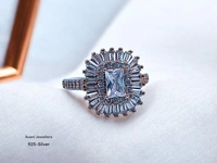 Avani Jewellers Silver Ladies Fancy Ring - 3.85, 10