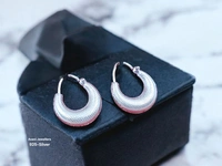 Avani Jewellers Silver Antique Plain Earrings - 2.65