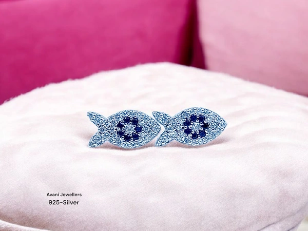 Avani Jewellers Silver Fancy Studs - 2.24
