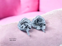 Avani Jewellers Silver Fancy Studs - 1.99