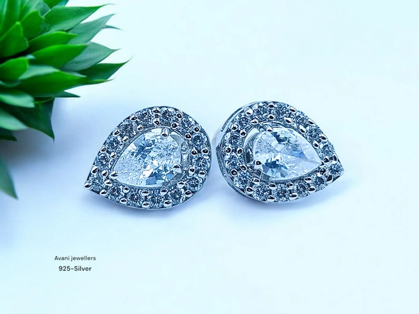 Avani Jewellers Silver Fancy Studs - 3.11