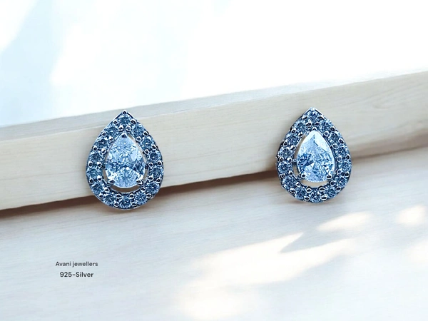 Avani Jewellers Silver Fancy Studs - 3.11