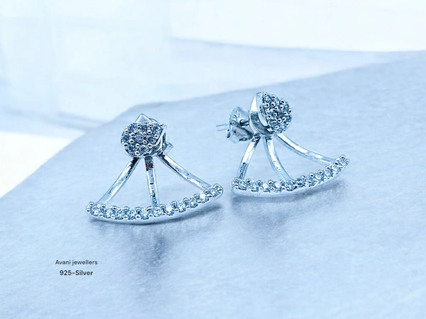 Avani Jewellers Silver Fancy Studs - 3.13