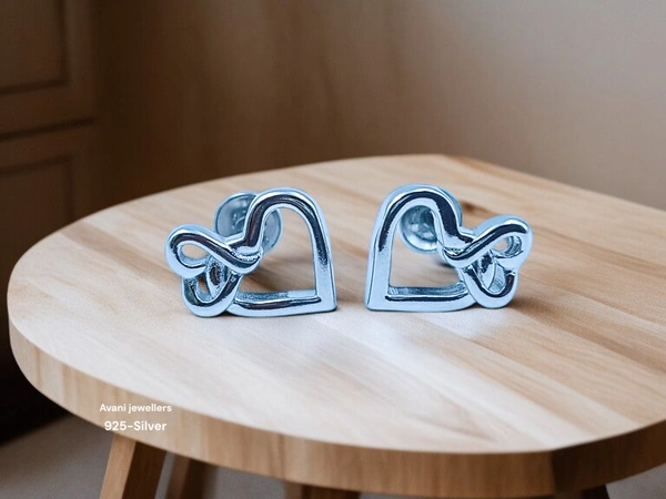 Avani Jewellers Silver Fancy Studs - 2.22