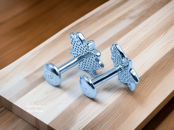 Avani Jewellers Silver Fancy Studs - 2.17