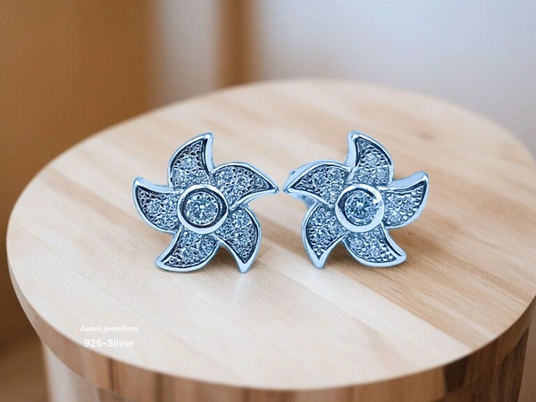 Avani Jewellers Silver Fancy Studs - 2.06
