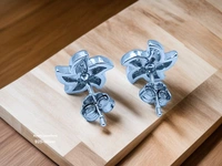 Avani Jewellers Silver Fancy Studs - 2.06