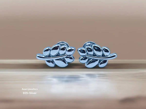 Avani Jewellers Silver Fancy Studs - 2.18