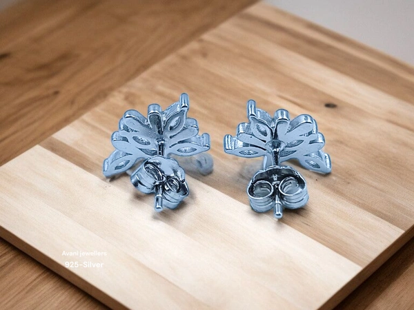 Avani Jewellers Silver Fancy Studs - 1.99