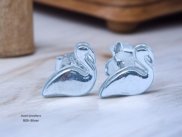 Avani Jewellers Silver Fancy Studs - 1.03