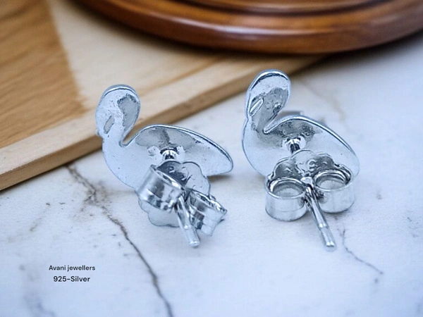 Avani Jewellers Silver Fancy Studs - 1.03
