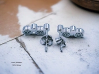 Avani Jewellers Silver Fancy Studs - 1.79